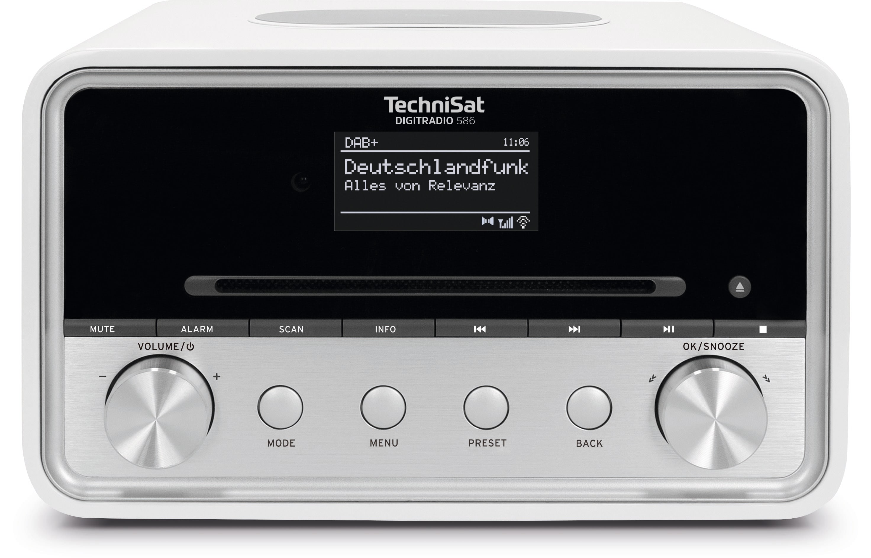 Technisat - TCT0001/3986 Internetradio 2x10W UKW/DAB+ BT CD MP3 U