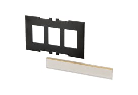 Metz MEZ13093-AK3-E Subway-M Adapterplatte SI 3xKeystone