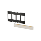 Metz - MEZ13093-AK4-E Subway-M Adapterplatte SI 4xKeystone