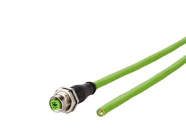 Metz - MEZ142M1D20020 M12 Patchkabel D-kodiert 2m M12 Buchse g
