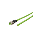 Metz - MEZ142M1D20020 M12 Patchkabel D-kodiert 2m M12 Buchse g