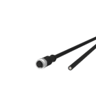 Metz - MEZ142MEA20010 M12 Sensorleitung A-kodiert 1m M12 Buchs