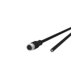 Metz - MEZ142MFA20010 M12 Sensorleitung A-kodiert 1m M12 Buchs