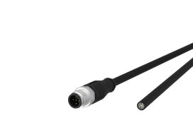 Metz - MEZ142MGA10050 M12 Sensorleitung A-kodiert 5m M12 Steck