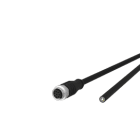 Metz - MEZ142MHA20020 M12 Sensorleitung A-kodiert 2m M12 Buchs