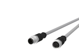 Metz - MEZ142MIA12050 M12 Sensorleitung A-kodiert 5m M12 Steck