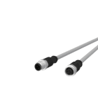Metz - MEZ142MIA12100 M12 Sensorleitung A-kodiert 10m M12 Stec