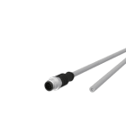 Metz - MEZ142MJA10020 M12 Sensorleitung A-kodiert 2m M12 Steck