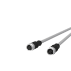 Metz - MEZ142MKA22100 M12 Sensorleitung A-kodiert 10m M12 Buch