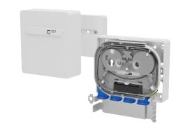 Metz - MEZ1501591U04HC OpDAT APL Anschlussbox splice 4xSC-S Gra