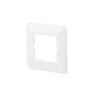 Metz - MEZ816718-0127-I Abdeckplatte 80x80mm verkehrsweiss RAL90