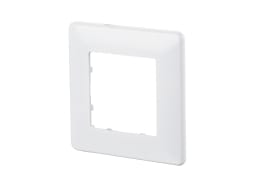 Metz - MEZ820395-0127-I Abdeckplatte 80x80mm verkehrsweiss RAL90