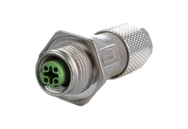 Metz - MEZMMF881A115-0001 M12 Buchse D-kodiert IP67 feldkonfektion