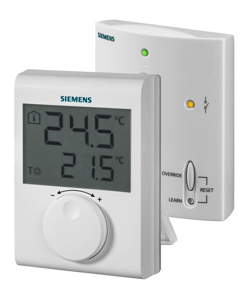 SIEMENS - BUILDING T BCTS55770-T378 RDH100RF/SET T.AMBIENTE,LCD, BATTERIE,WL