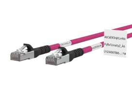 Metz - MEZ1308455002WE Patchkabel Cat.6A AWG 26 5,0 m violett-s