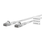 Metz - MEZ1308455088WE Patchkabel Cat.6A AWG 26 5,0 m weiA mit