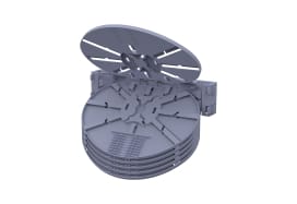 Metz MEZ15036Z0201-E OpDAT Spk. Block 6x12 CSH Single Circuit