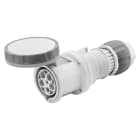 GEWISS - GEWGW63068H PRESA MOBILE DIRITTA HP - IP66/IP67/IP68/IP69 - 3P+N+T - 63A - >250V - c.c. - GRIGIO - 8H - CABLAGGIO A MANTELLO