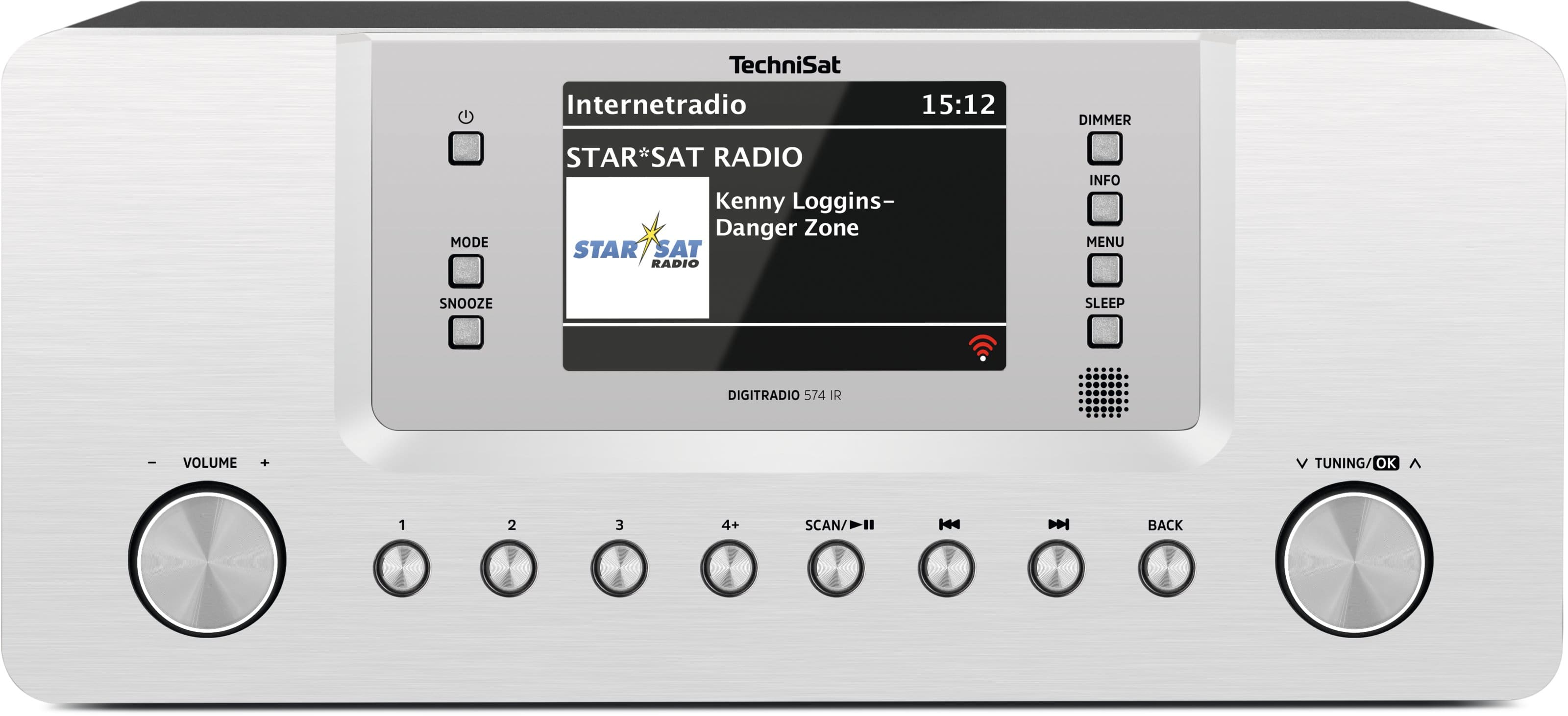 Technisat TCT0001/2951 Internetradio 10W UKW/DAB+ RDS BT WLAN A