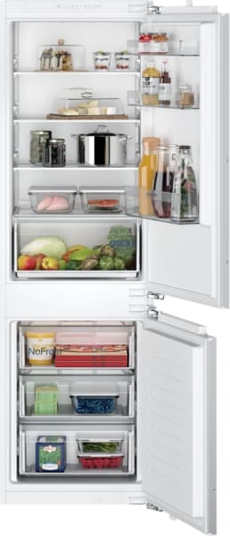 Siemens Hausgerate SIZKI86NNFE0 KA1/4hl-Gefrierkombi int. 54.1cm NoFr. 1