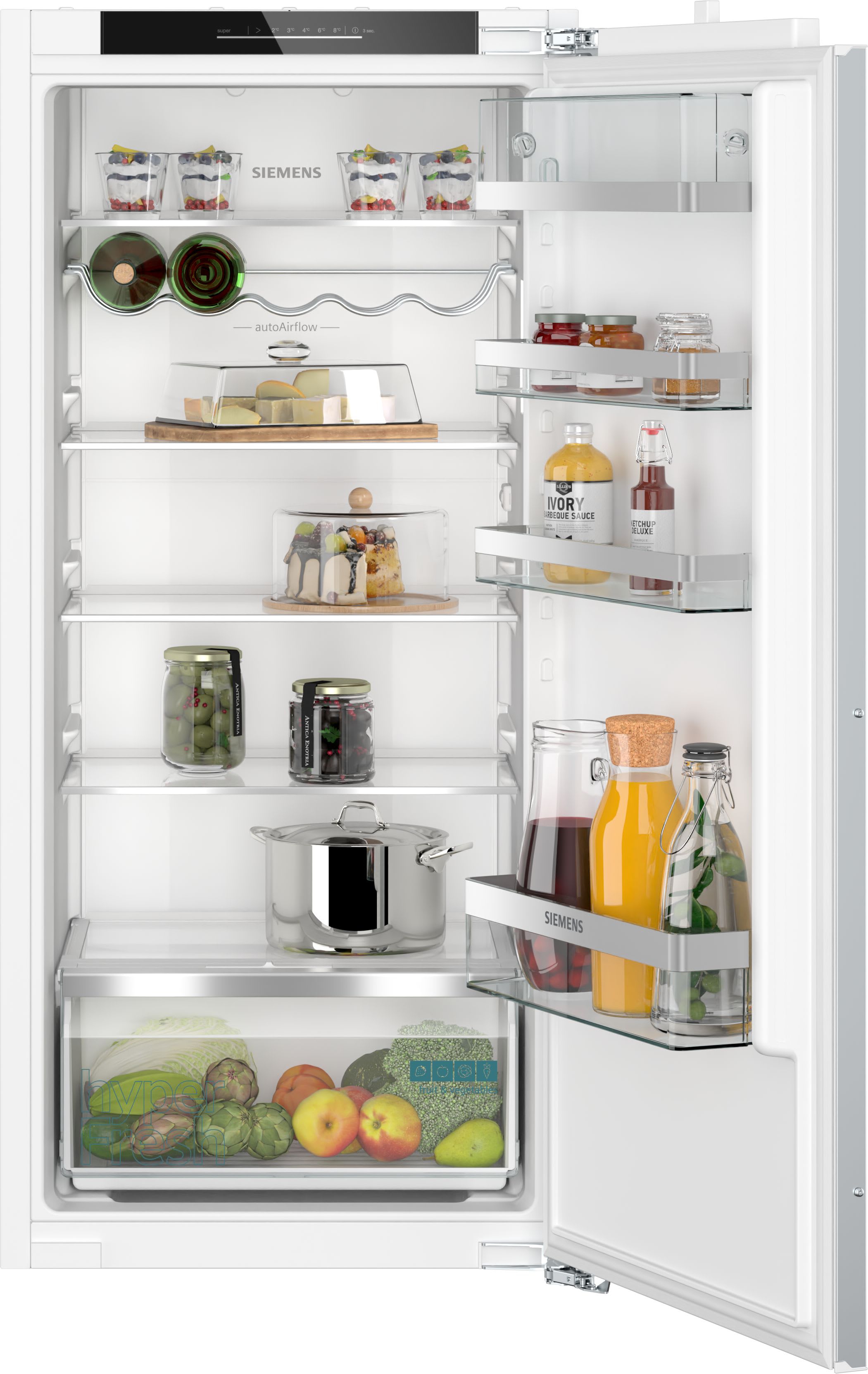 Siemens Hausgerate - SIZKI41RADD1 EinbaukA1/4hlschrank int. Cooler 204L D