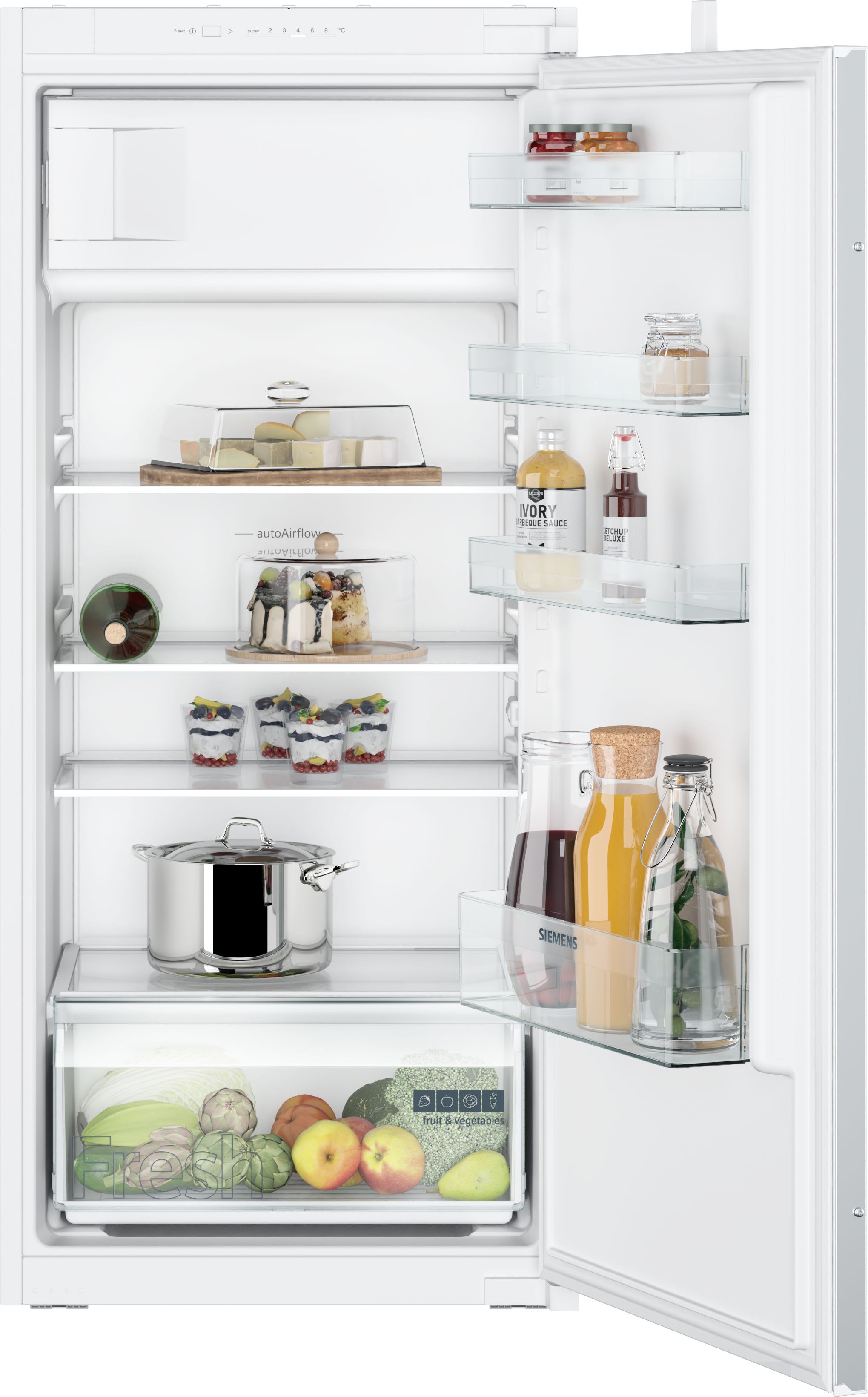 Siemens Hausgerate - SIZKI42LNSE0 EinbaukA1/4hlschrank int. **** 187L Schl