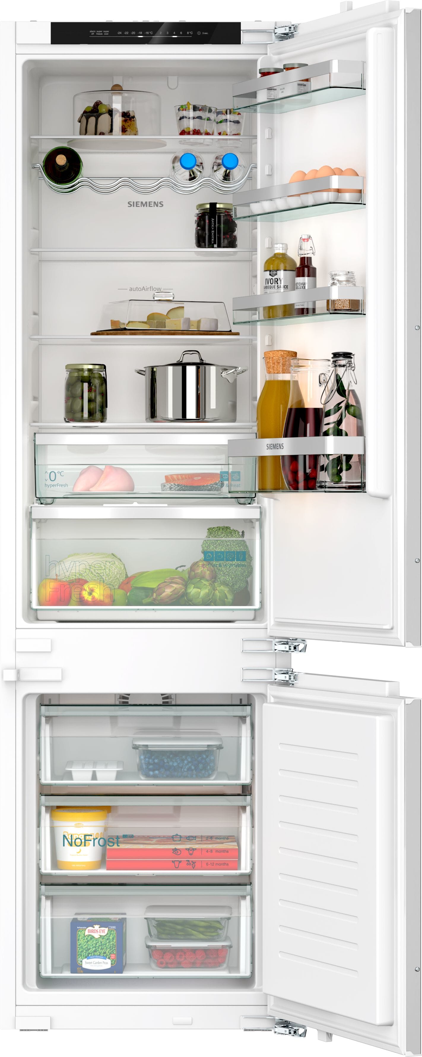 Siemens Hausgerate SIZKI96NVFD0 KA1/4hl-Gefrierkombi int. 55.8cm NoFr 0G