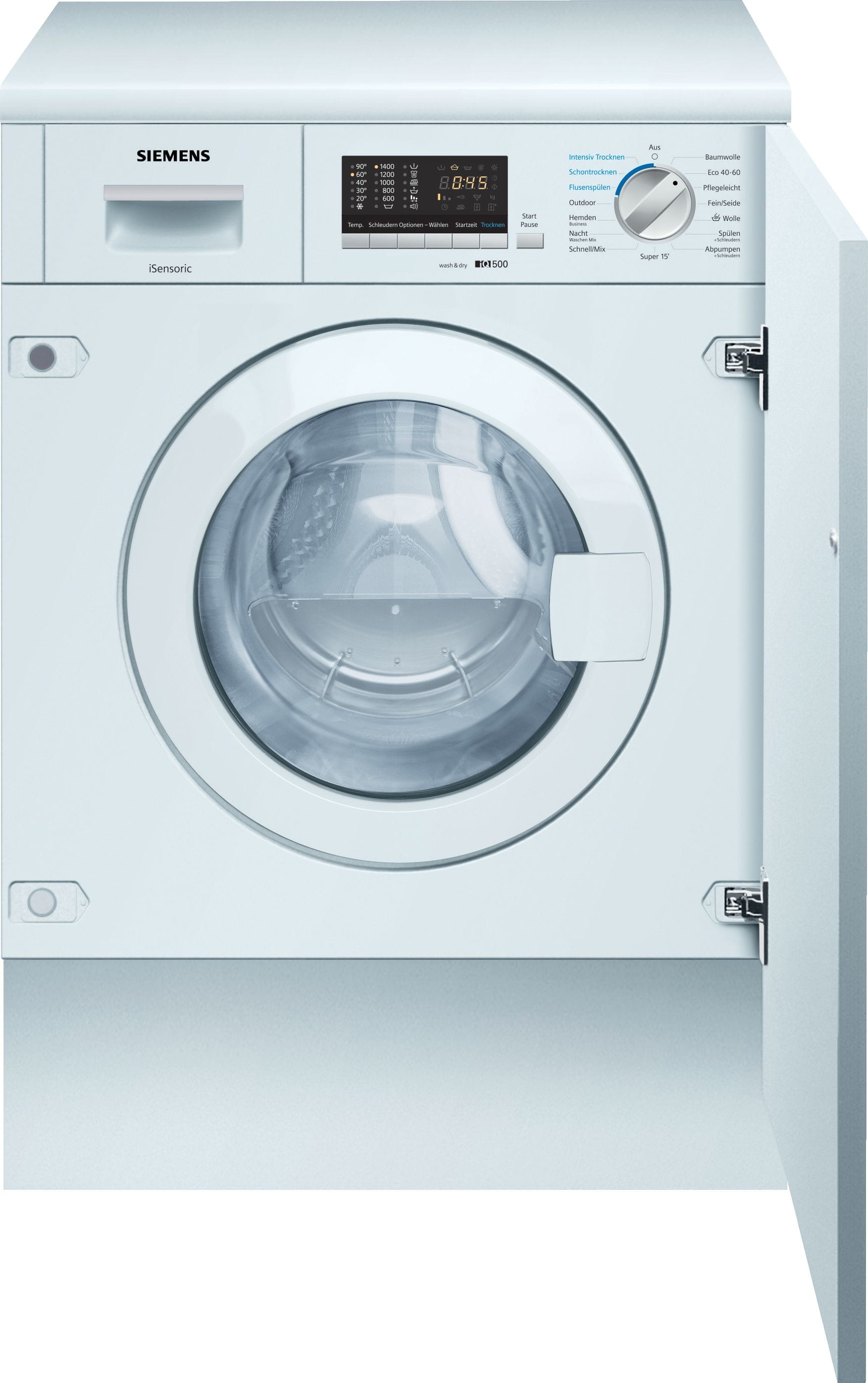 Siemens Hausgerate SIZWK14D543 Waschtrockner vollint. 1400U/min 7/4kg D