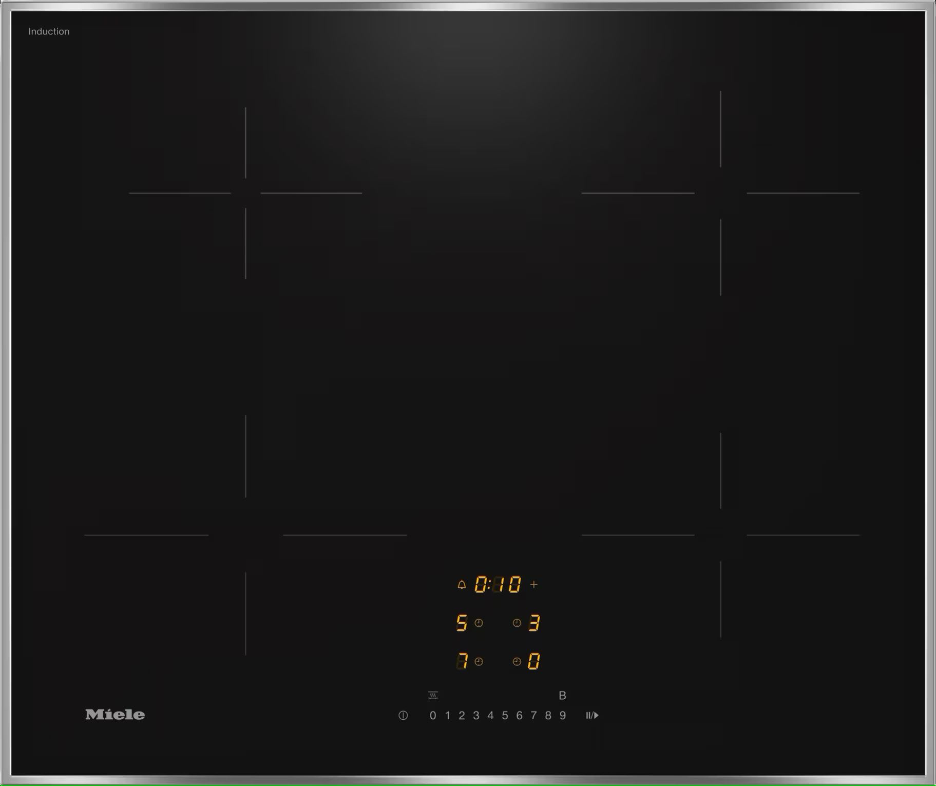 Miele - MIE12315500 VG!S Glaskeramik Kochstelle 60cm 4xInduk