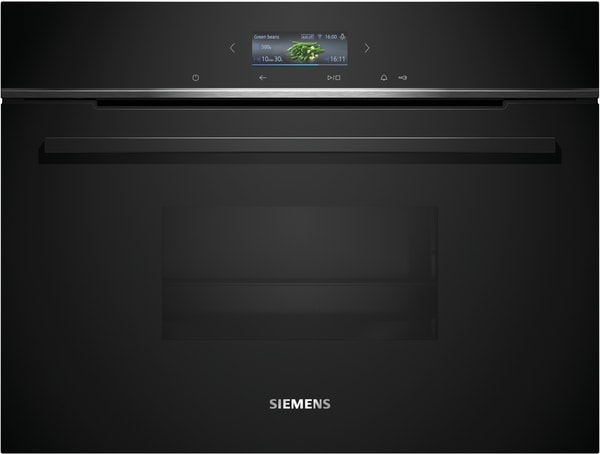 Siemens Hausgerate SIZCD714GXB1 Kompaktdampfgarer 60cm H:45cm 4BA 38L 1.