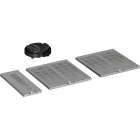 Siemens Hausgerate - SIZLZ11BKR11 Umluftset iQ500/700 Wandesse f. kaminl.