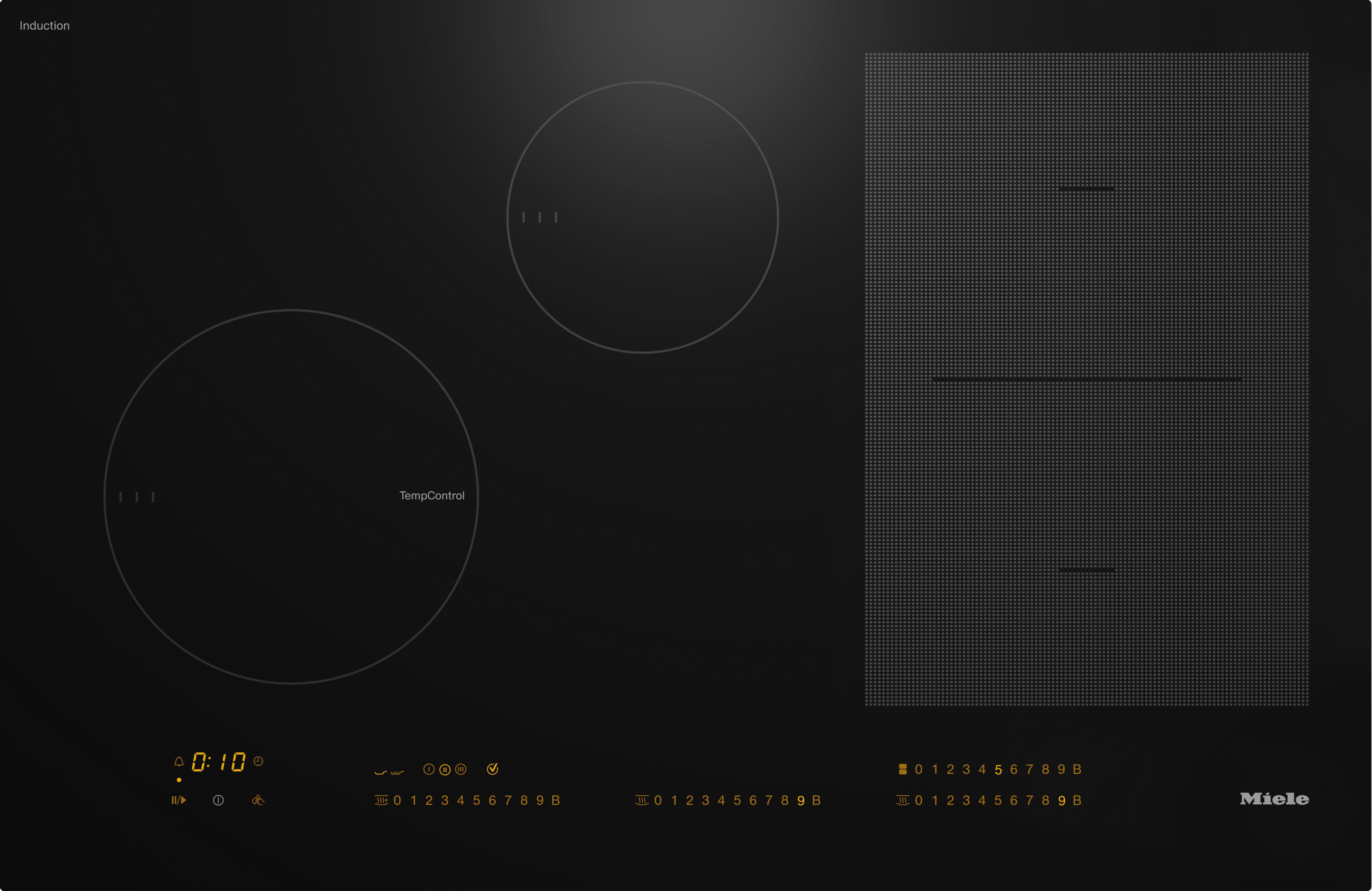 Miele - MIE11506160 VG!S Glaskeramik Kochstelle 80cm 1PFlex