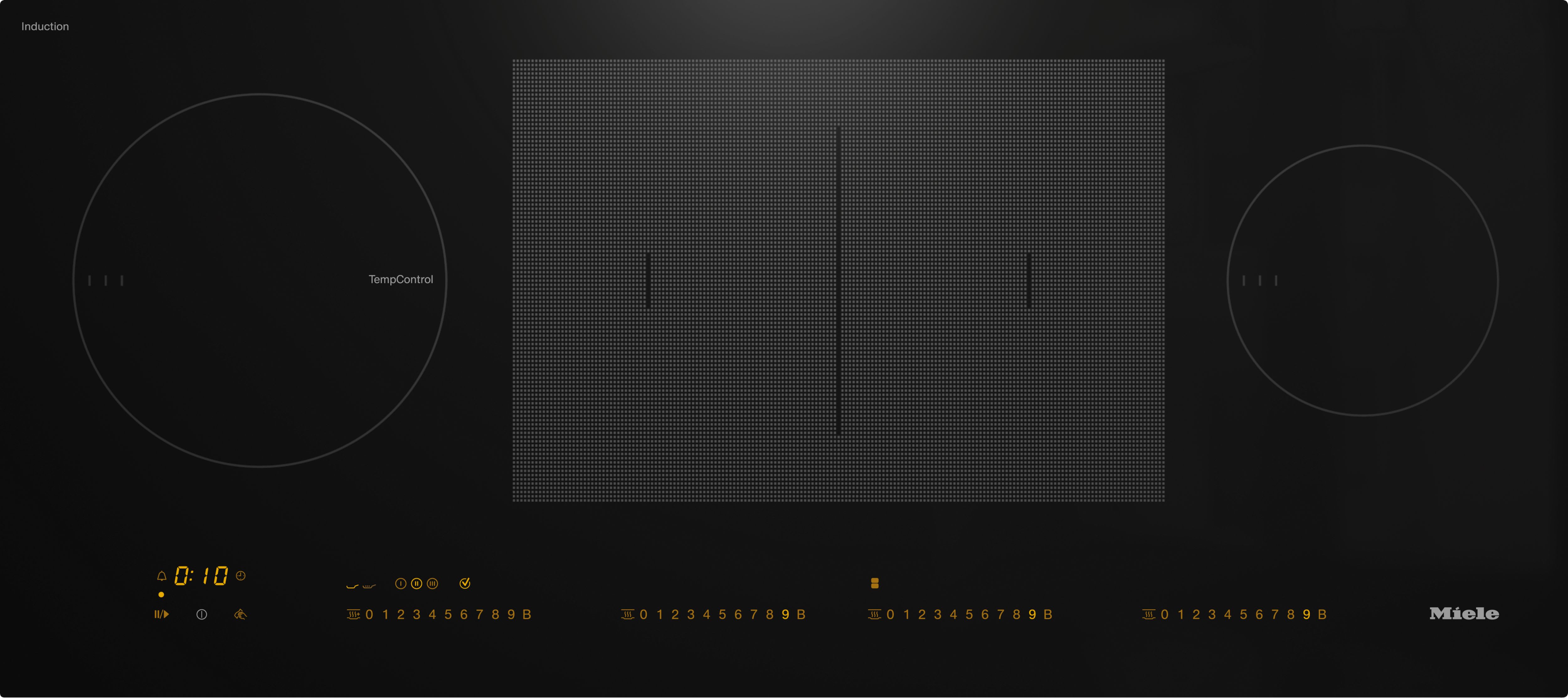 Miele - MIE11506330 VG!S Glaskeramik Kochstelle 91.6cm 1PFle