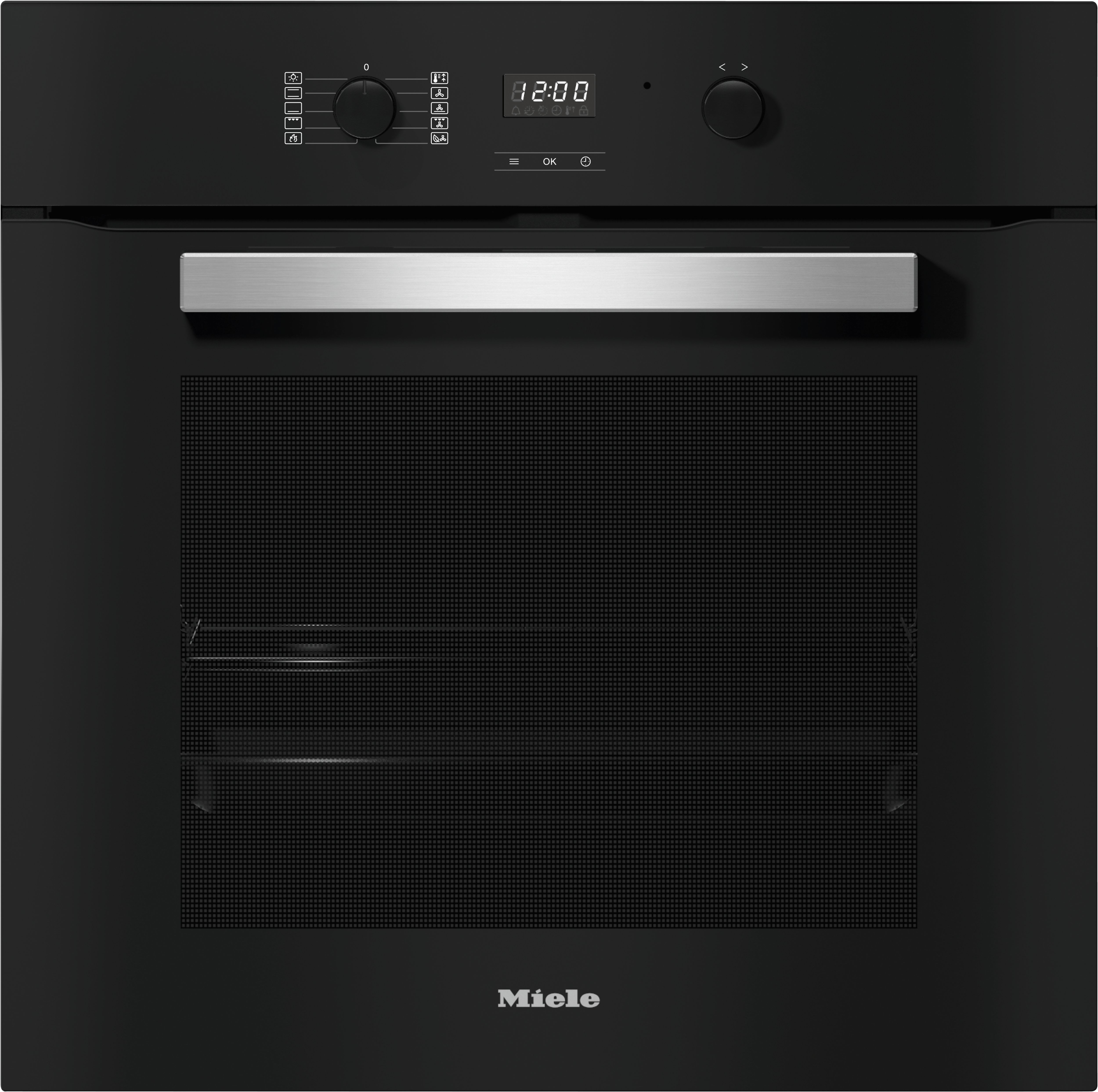 Miele - MIE12446870 VG!S Einbaubackrohr 9BA Pyrolyse Uhr A+