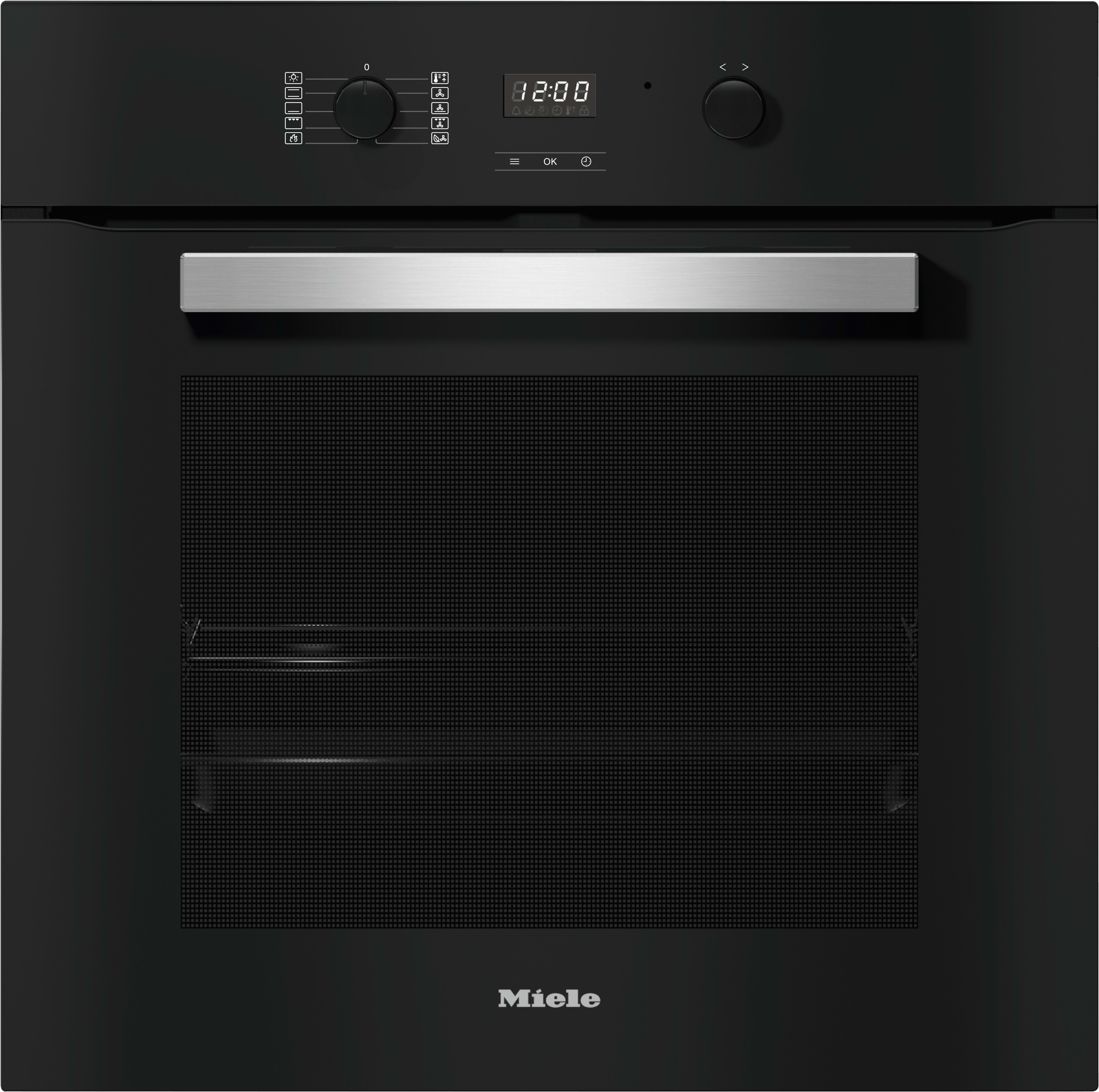 MIELE MIE12446870 VG!S Einbaubackrohr 9BA Pyrolyse Uhr A+