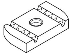 DIETZEL - DIE100183 Ankermutter, fA1/4r A7/A8, A 6 mm, 6 mm