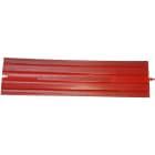 DIETZEL - DIE102610 PVC-Kabelabdeckplatte, rot, 120x1000 mm,