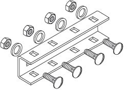 DIETZEL - DIE104674 Verbinder, 32x45x210mm, inkl. 4xFRSV 10x