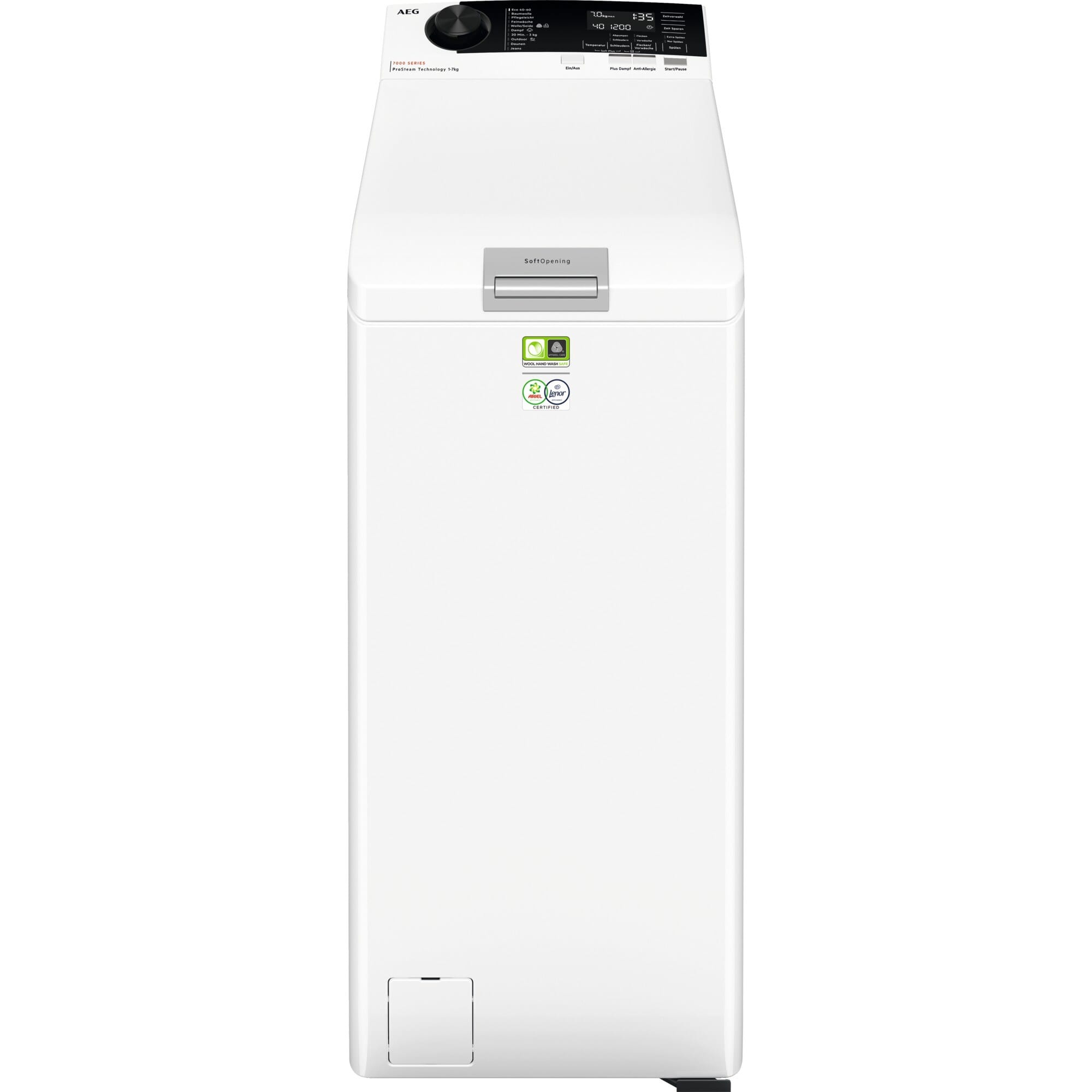 AEG HAUSGERATE AGZ913143765 Waschmaschine Toplader 1300U/min 7kg Dis