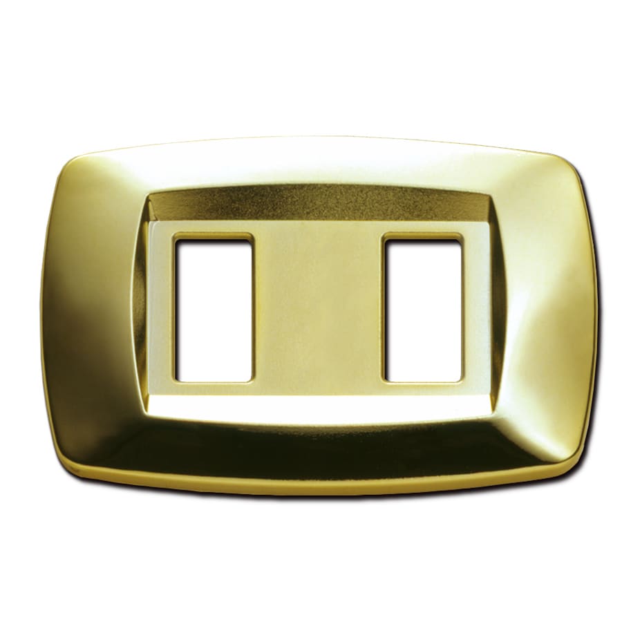 MASTER SRL - MSTMD212 PLACCA MODI 2 POSTI OTTONE