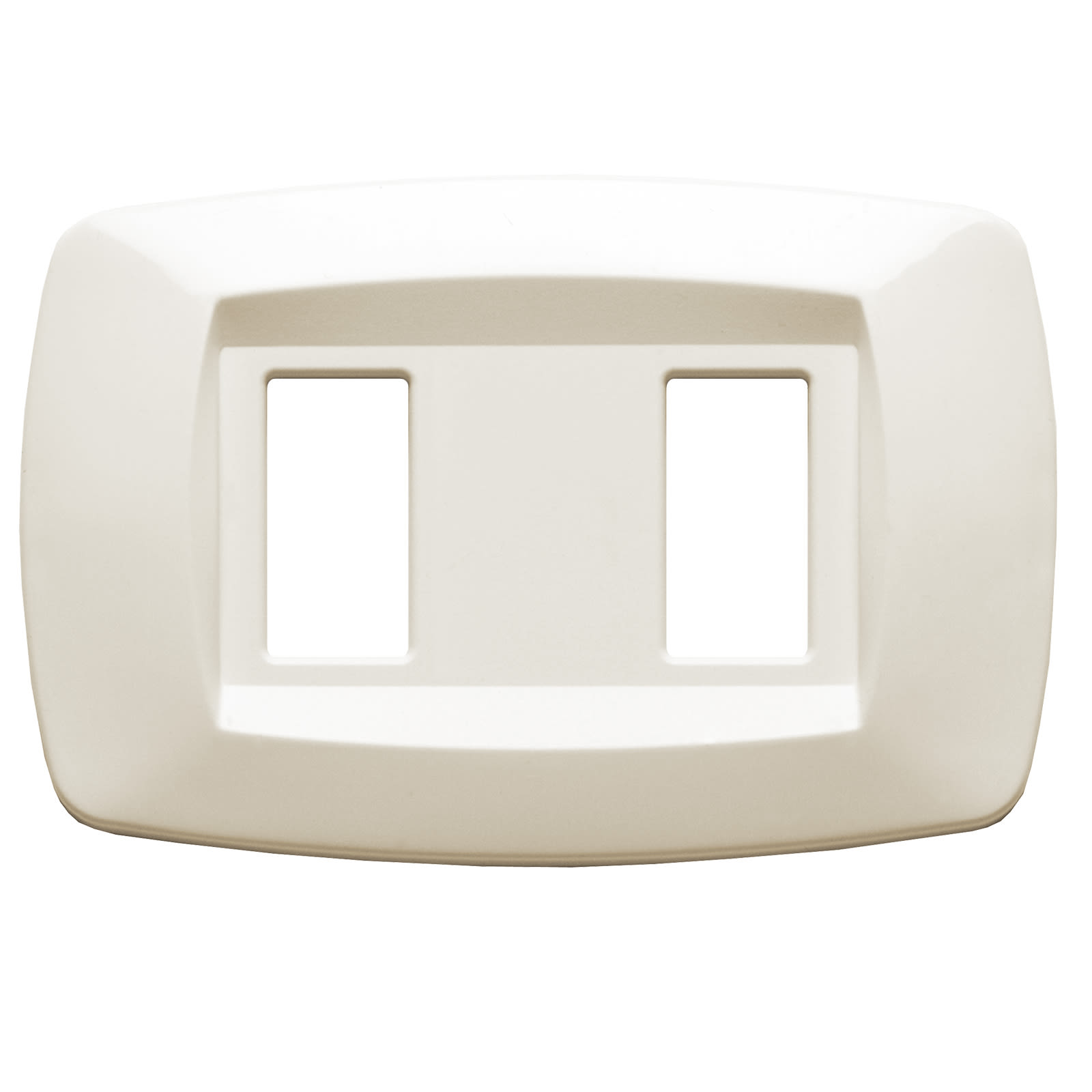 MASTER SRL - MSTMD282 PLACCA MODI 2 POSTI AVORIO