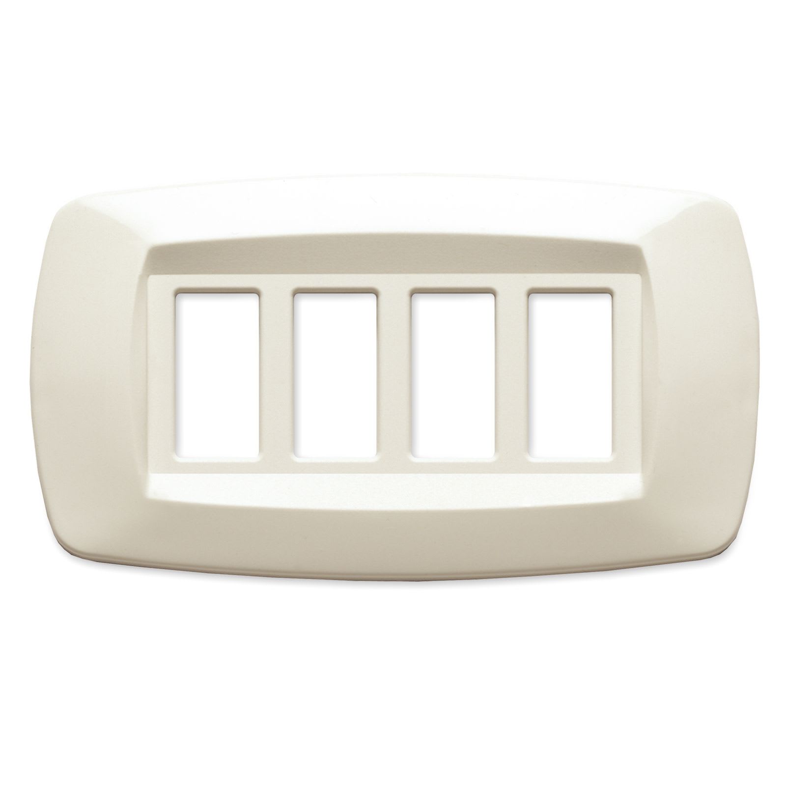 MASTER SRL - MSTMD284 PLACCA MODI 4 POSTI AVORIO