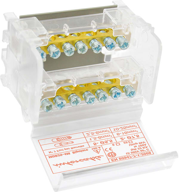 INTERCABLE SRL INRMDB25-4M MORSETTO DI DISTRIBUZIONE BIPOLARE - 4 M