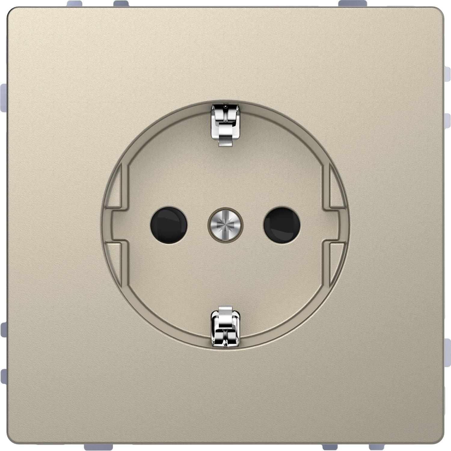 SCHNEIDER ELECTRIC - SNRMTN2300-6033 Prese SCHUKO, protezione, morsetti senza vite, sahara, System Design