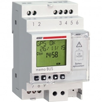 VEMER SPA VEMVE747400 MEMO BUS OROLOGIO DIGIT. + ASTRONOM. 1CH