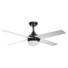 ROSSINI RSSMET001B VENTILATORE BIANCO LED 18W IP20 3000-400
