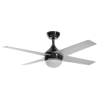 ROSSINI RSSMET001GR VENTILATORE GRIGIO LED 18W IP20 3000-400