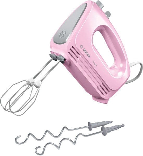 BOSCH ROBERT - BOSMFQ2210K Handmixer,375W,4Stufen,Turbo,pink-grau