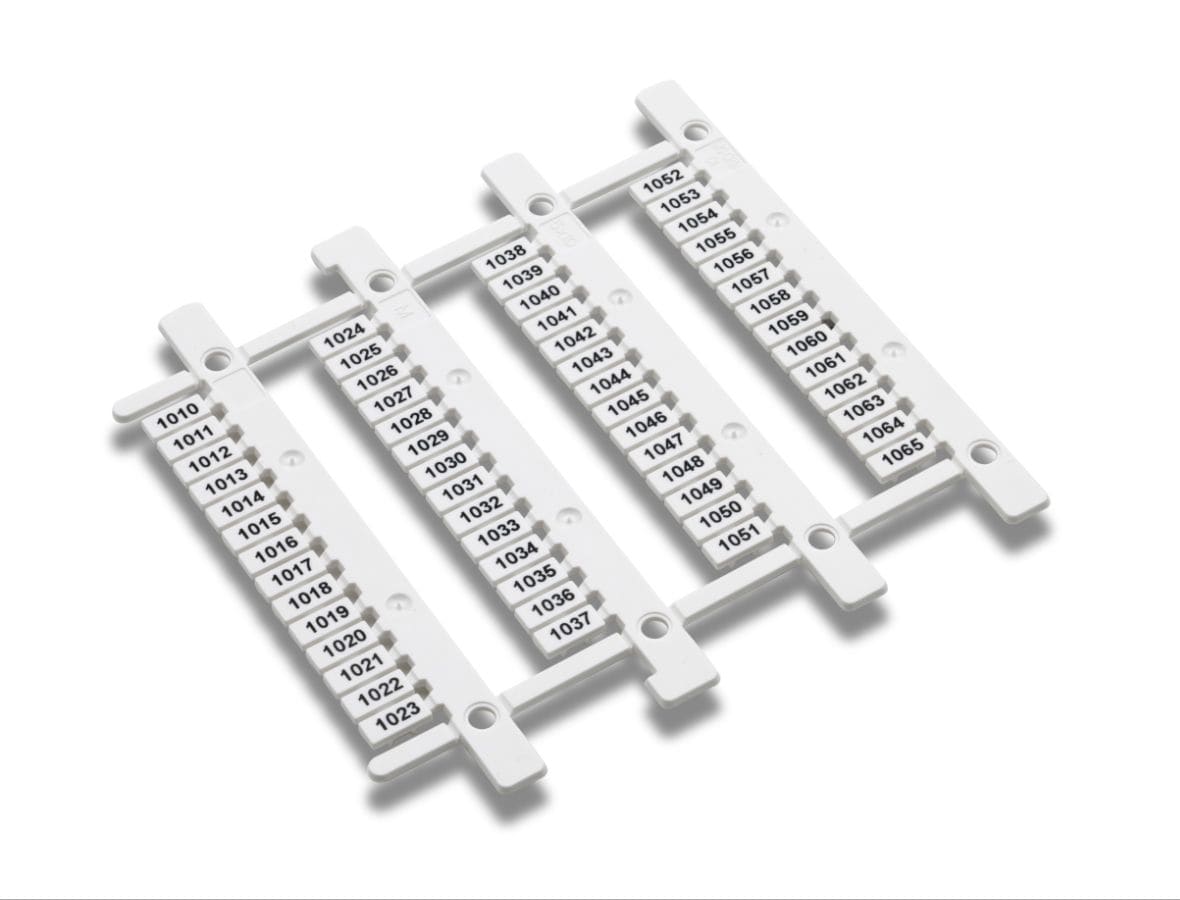 CEMBRE SPA CEM42909 TARGHETTA MG-CPM-15 BIANCA 6X5 X MORSETT