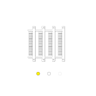 CEMBRE SPA - CEM41646 TARGHETTA MG-CPM-08 GIALLA 5X5 X MORSETT